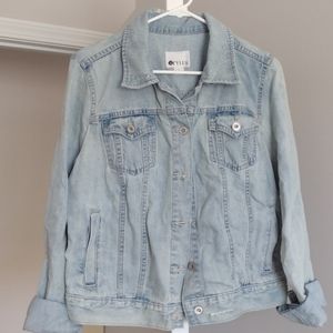 Distressed Jean jacket